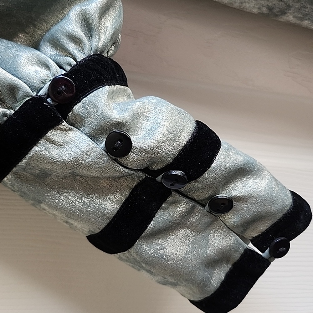 One of a Kind Batsheva Metallic Prarie Dress - Picture 8 of 9